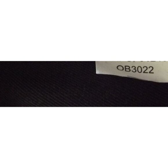 oobe Mens Black Polyester Pants 30 x 30 Flat Front Straight Leg - Picture 8 of 8